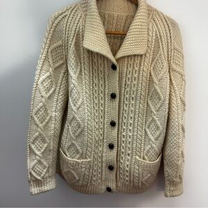 Cozy Cream Cable Knit Sweater